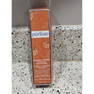 PURLISSE Pumpkin + Ginger Detoxifying Charcoal Mask 2.5oz 70g New